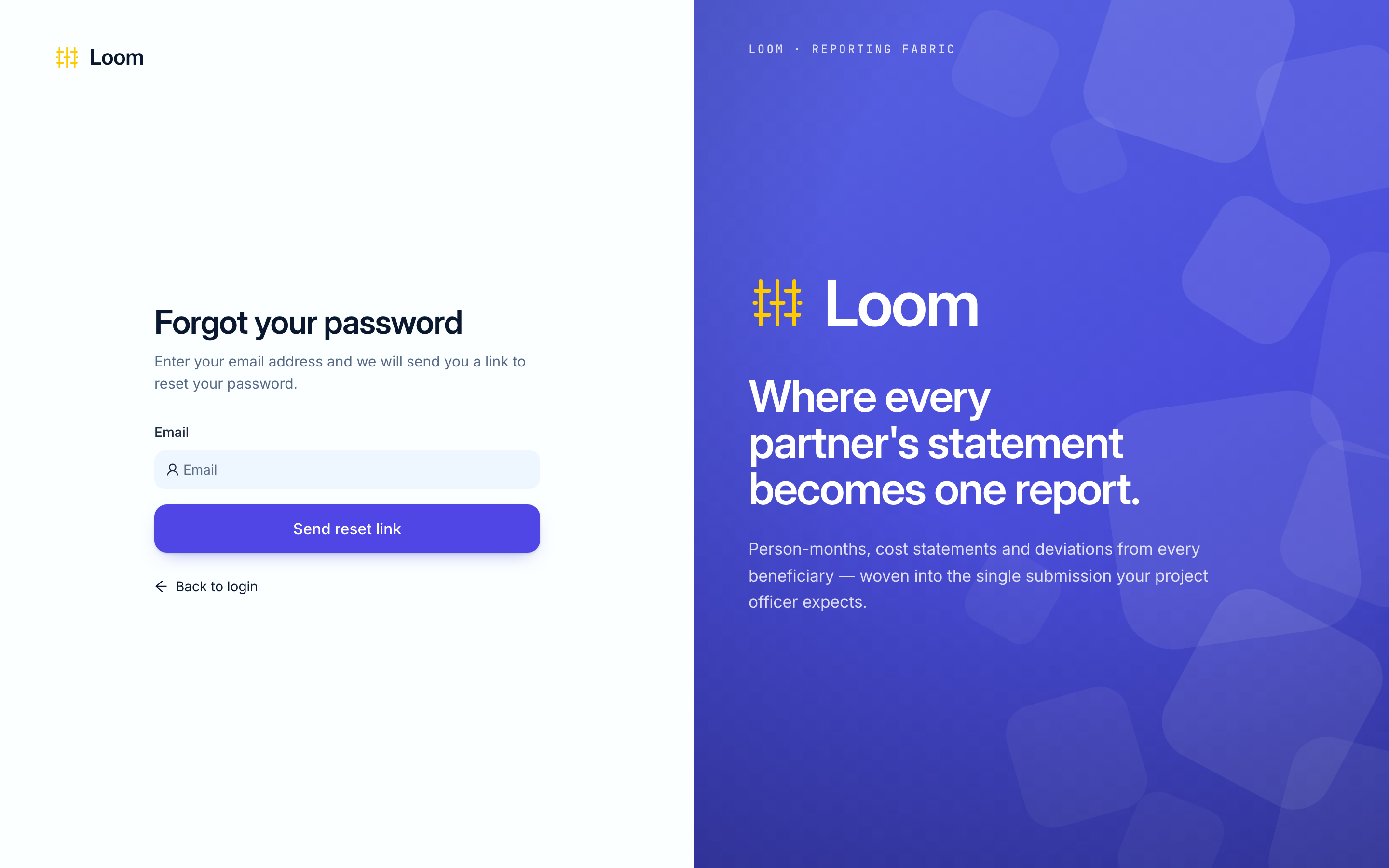 Forgot your password